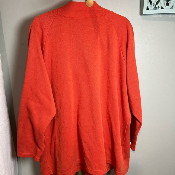Stefano Basics Orange Pullover - Picture 2 of 3
